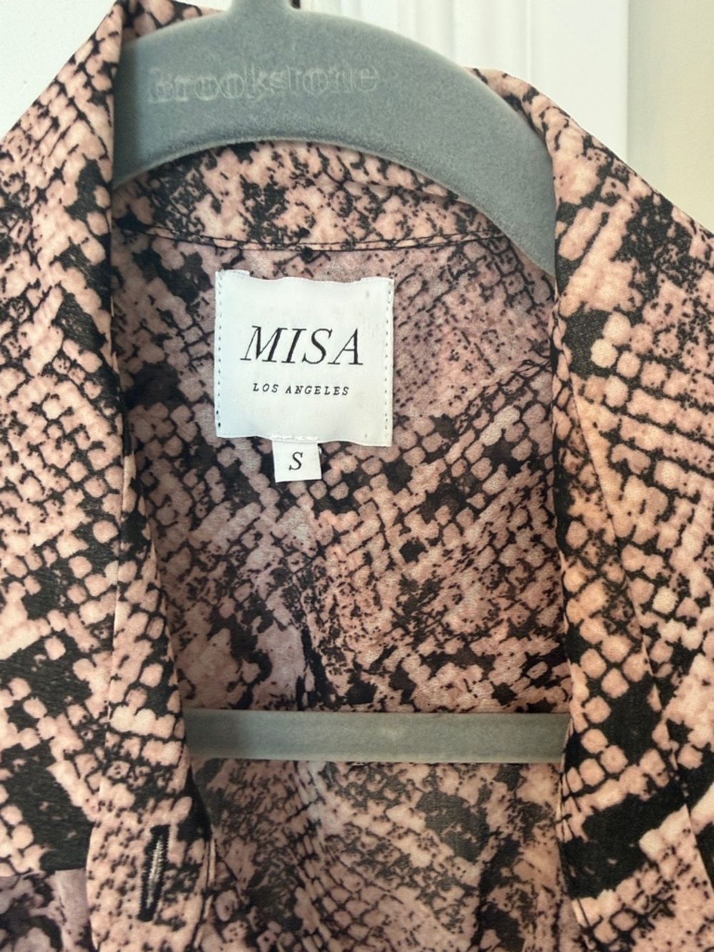 MISA snake print dress - Picture 3 of 4